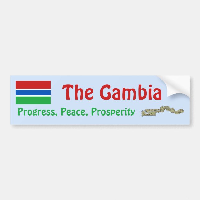 Carro Adesivo para Para-choques com Bandeira e Mapa da G (Frente)