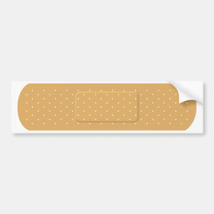 Carro Bandaid para o Adesivo branco de bota