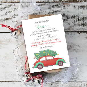 Carro de Árvore de Natal Bonito Nós movemos Cart