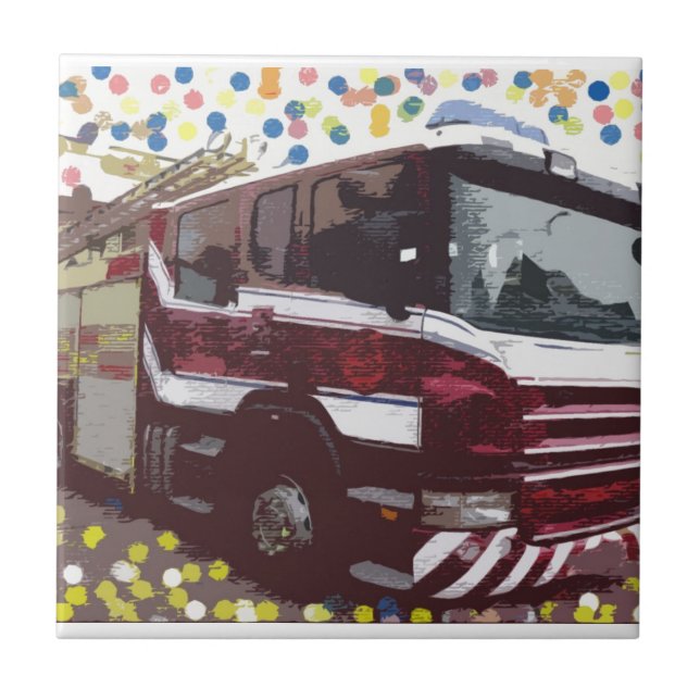 Carro de bombeiros (Frente)