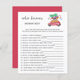 Carro de inverno \ Quem sabe o melhor jogo da mamã