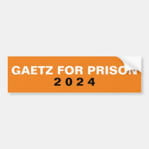 Carro Gaetz para o adesivo de proteção da prisão