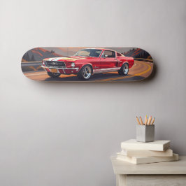 Carro Musculoso Clássico Skate 1967