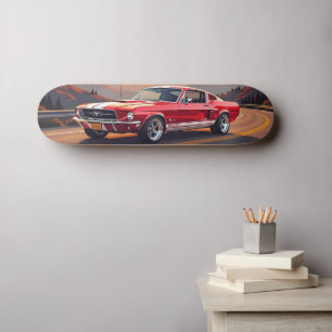 Carro Musculoso Clássico Skate 1967