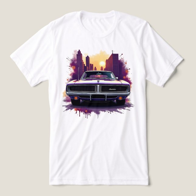 Carro Musculoso com Grafite (Design frontal)