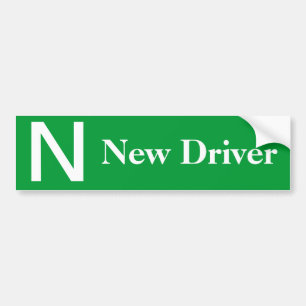Carro Novo adesivo verde para proteção do para-choques