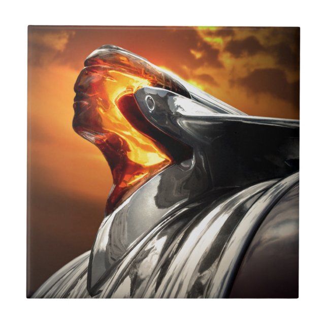 Carro principal do clássico de Pontiac Chieftain (Frente)