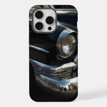 Carro vintage com Chrome brilhante
