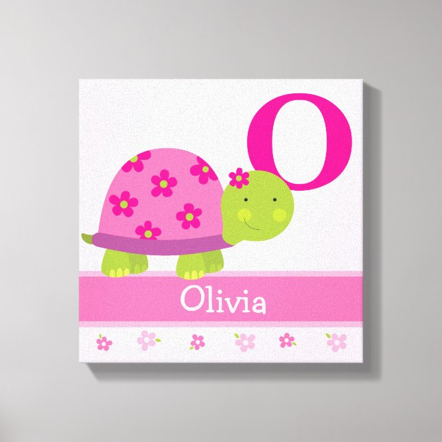 Carroçaria rosa-branca, Canvas de Impressão de Art (Frente)