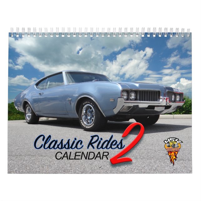 Carros Clássicos Calendário 2 (Capa)