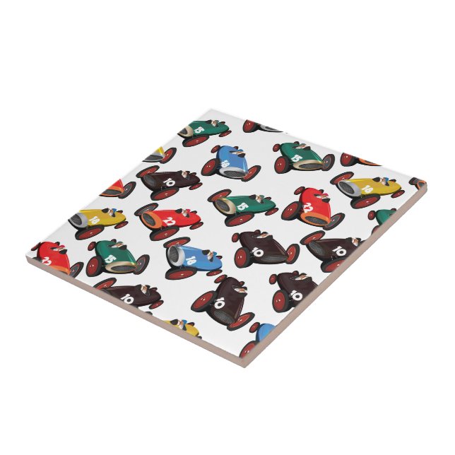 Carros de Corrida Antigos (Lateral)