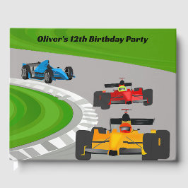 Carros de Corrida, Design, Livro de Convidados