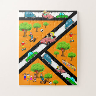 Carros de Quebra-cabeça do Parque Bebê Superdimens