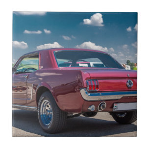Carros Esportivos Mustang Vermelho Músculo Motor E