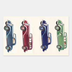 Carros vintage adesivos