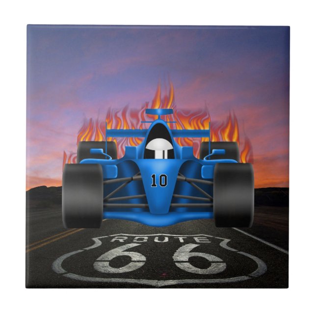 Carros vintage - Hot Rod - Rota 66 - SRF (Frente)