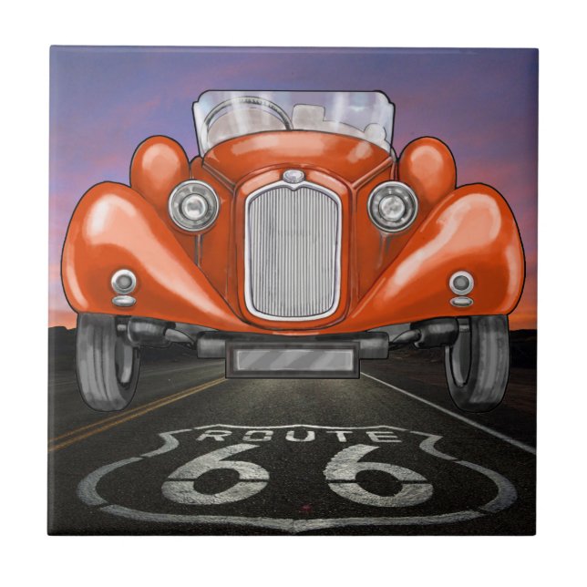 Carros vintage - Rota 66 - SRF (Frente)