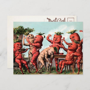 Carrots vitorianos - Cartão postal 