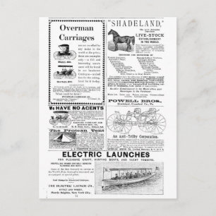 Carruagem e mais anúncios