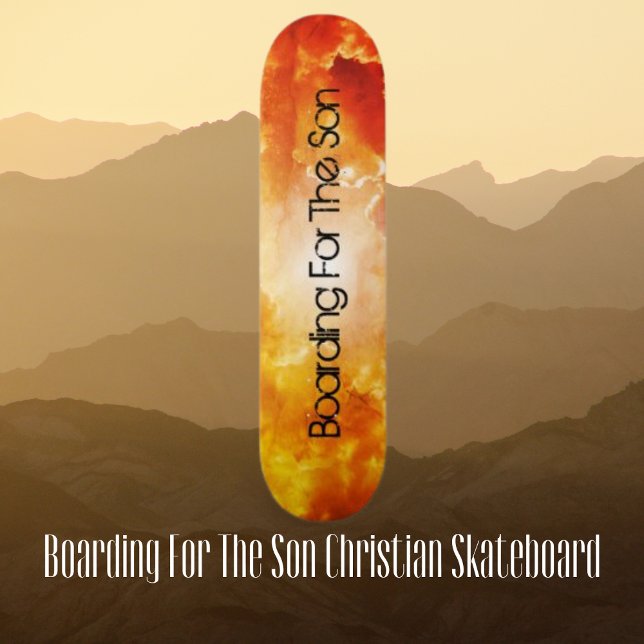 Carruagem Para O Skateboard Filho Christian (Boarding For The Son Christian Skateboard)