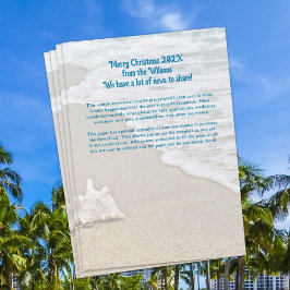 Carta Anual de Natal - Cartões Especiais Costeiros