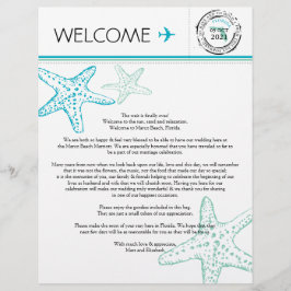 Carta de Boas-Vindas do Casamento para a Flórida