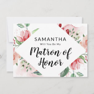 Carta de Honra da Matriz de Aquarela Peach