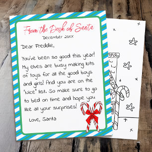 Carta de Natal da Criança