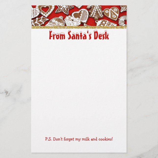 Carta de Natal | De Papais noeis (Frente)