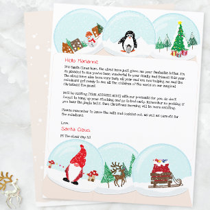 Carta de Natal Personalizada do Papai Noel