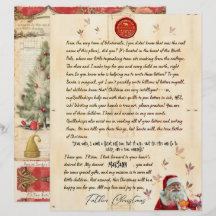 Carta de Natal Pessoal do Papai Noel do Polo Norte