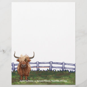 Carta de Vaca Highland