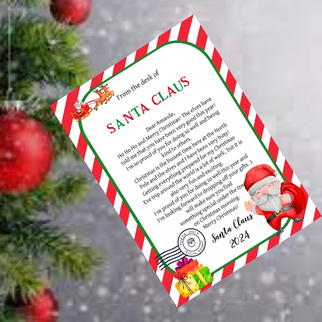 Carta Do Natal (Criador carregado)