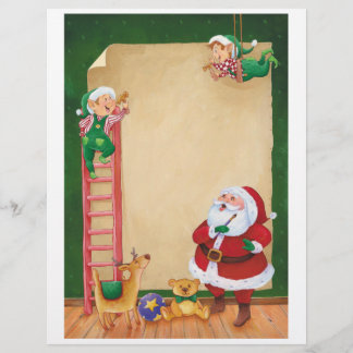 Carta Dos Papais noeis: Elfos do Auxiliar