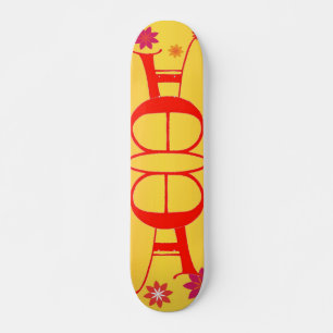 Carta E e skate A