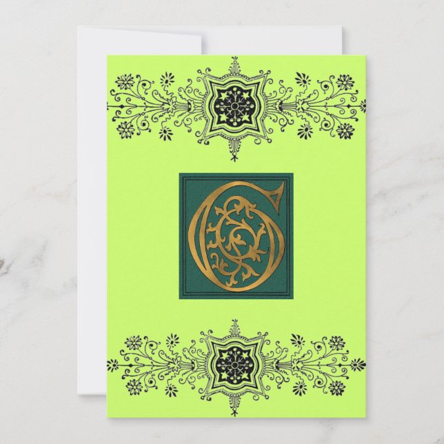Carta G Convite (Frente)