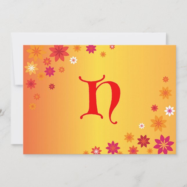 Carta H Convite (Frente)