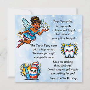 Carta Personalizada da Fada do Dente