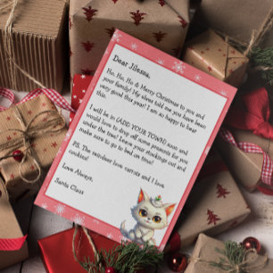 Carta Personalizada de Papai Noel