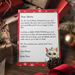 Carta Personalizada de Papai Noel