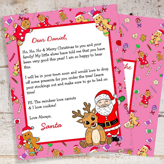 Carta Personalizada de Papai Noel (Criador carregado)