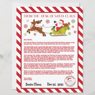 Carta Personalizada de Papai Noel