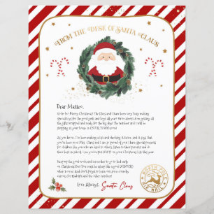 Carta Personalizada do Papai Noel