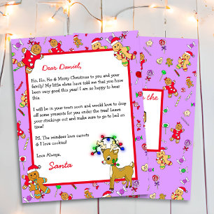 Carta Personalizada do Papai Noel