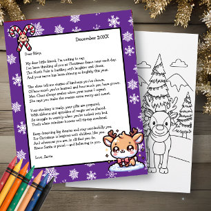 Carta Personalizada do Papai Noel para Crianças