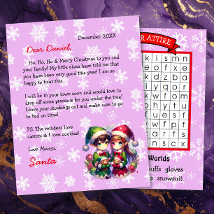 Carta Personalizada do Papai Noel para Crianças