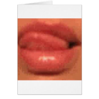 CARTÃO セクスィー　唇