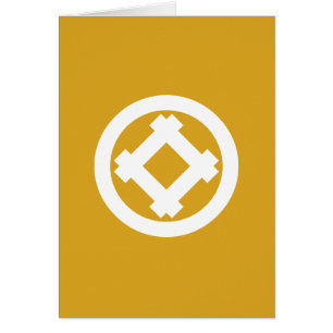 CARTÃO 丸 に 隅 た て 井 筒