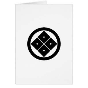 CARTÃO 丸 に 隅 立 四 て つ 目