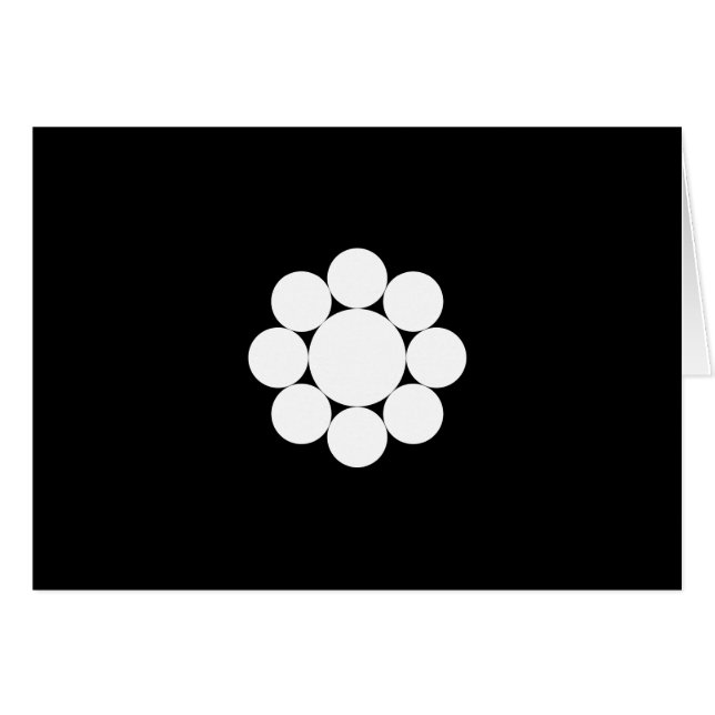 CARTÃO 九 曜 (Frente Horizontal)